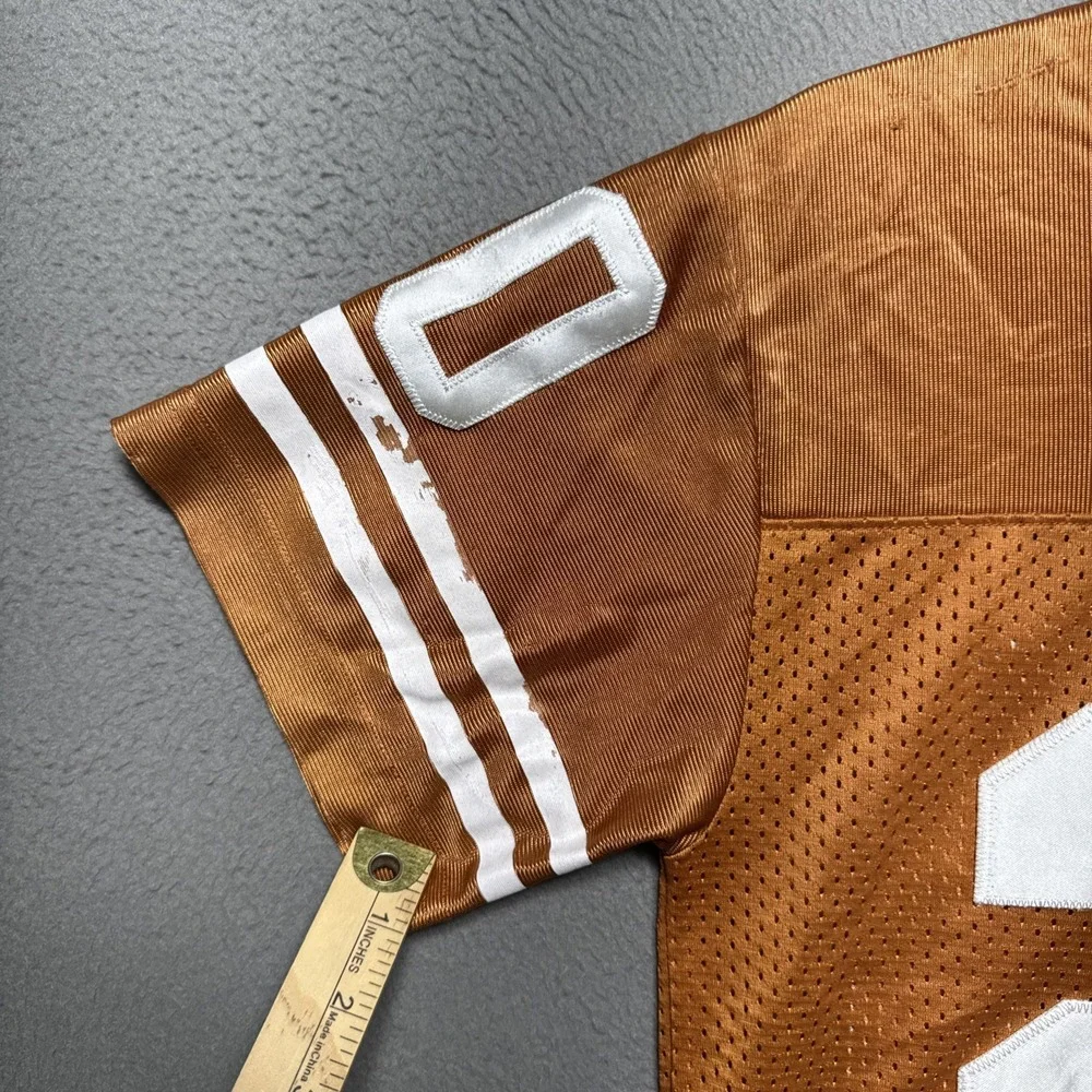 VTG Texas Longhorns Nike Earl Campbell Jersey Youth Size Small Grunge Distressed